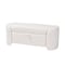 Baxton Studio Oakes Modern and Contemporary Ivory Boucle Upholstered Storage Bench 220-12863-ZORO - alternate 5